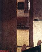 VERMEER VAN DELFT, Jan A Woman Asleep at Table (detail) aer china oil painting reproduction